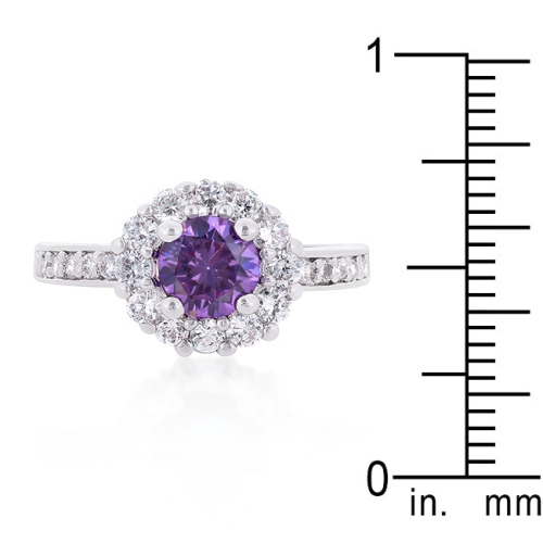 Birthstone Engagement Ring in