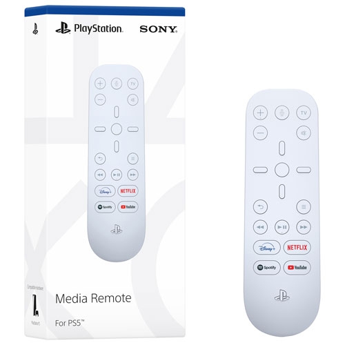 Télécommande multimédia pour PlayStation 5 - Boîte ouverte