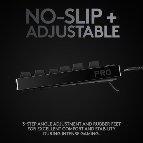 Nouveau – clavier de jeu mécanique rétroéclairé à clic GX Blue G Pro de Logitech