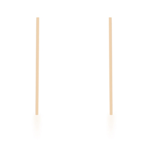 Carolee Stainless Steel Long Line Drop Earrings