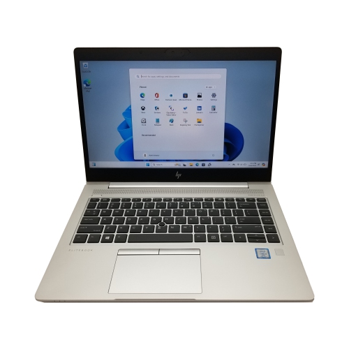 Refurbished HP EliteBook 840 G5 Laptop | 14" 1920x1080 FHD | Core i5-8350U - 256GB SSD Drive - 16GB RAM | 4 cores @ 3.6 GHz Win 11 Pro Silver