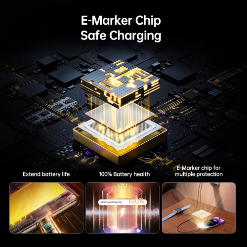 BENFEI USB C 4K Video Cable, 100W PD Fast Charge, 10Gbps Data Transfer,Tangle-Free Silicone USB-C Cable [Aluminum Shell, Woven Design]