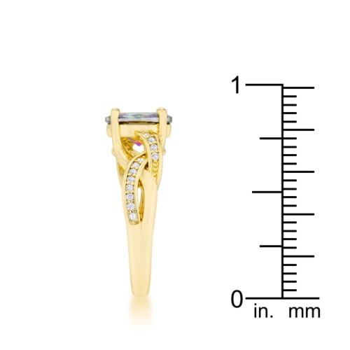 Justine 2ct CZ Classic Oval Ring
