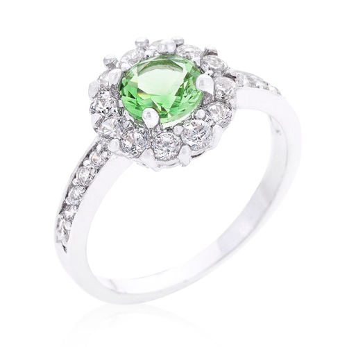 JGI  Birthstone Engagement Ring In Multicolor