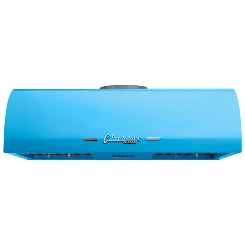 CLASSIC RETRO  Unique 30" Under Cabinet Range Hood (Ugp-30Cr) - Robin Egg In Blue