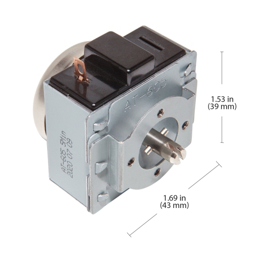 P_tim replacement timer with knob | spare timer with knob for waffle irons