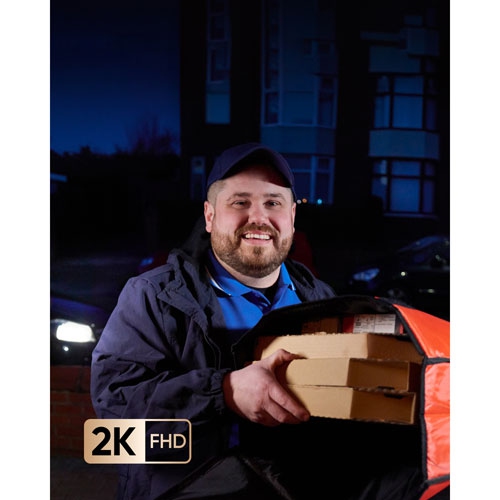 Nouveauté : sonnette vidéo Wi-Fi Eufy 2K C31 avec carillon – Noir/blanc