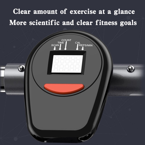 TOPTENG Folding Mute Single Bar Rowing Machine Rower Exercise for Home Cardio Workouts