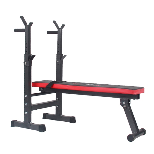 TOPTENG Squat rack Bench Press fitness barbell rack Multifunctional shelf Adjustable bracket Home indoor gym Foldable Strength training stand Squat