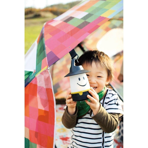 YOULIGHTS Smile LED Lantern, Quick Hanging Lantern, Soft Light, Portable Night Light Camping Lantern, Suitable for Kids Camping, Pajama Party, as