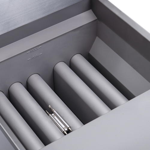 BRIKA BFR-40-NAT Commercial Natural Gas Deep Fryer 40 lbs Oil Capacity 90 000 BTU