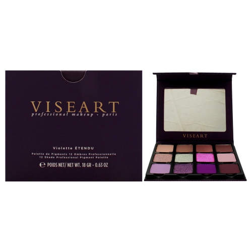 VISEART PARIS  Eyeshadow Palette - Violette Etendu By for Women - 0.63 OZ Eye Shadow