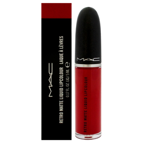 MAC  Retro Matte Liquid Lipcolor - 134 Ruby Phew By for Women - 0.17 OZ Lipstick