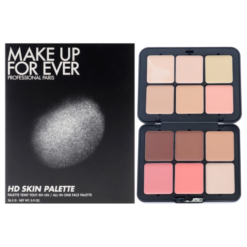 MAKE UP FOR EVER  HD Skin All In One Face Palette - Harmony 1 By for Women - 0.9 OZ Makeup