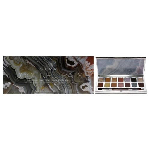 SIGMA  Eyeshadow Palette - Cool Neutrals By for Women - 0.56 OZ Eye Shadow
