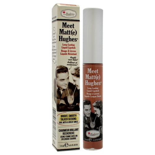 Meet Matte Hughes Long Lasting Liquid Lipstick - Humble by the Balm for Women - 0.25 oz Lipstick