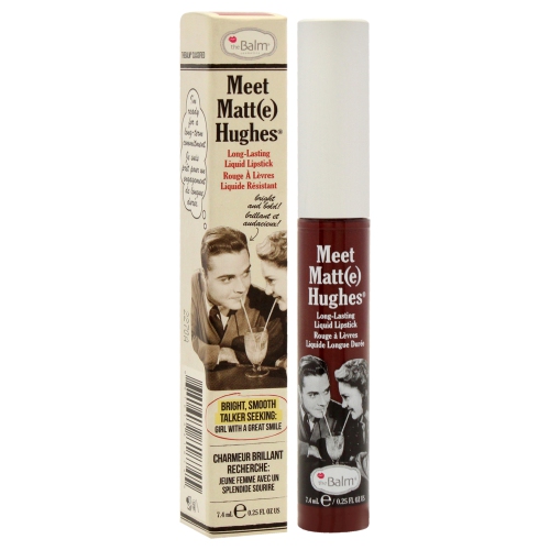Meet Matte Hughes Long Lasting Liquid Lipstick - Fierce by the Balm for Women - 0.25 oz Lipstick