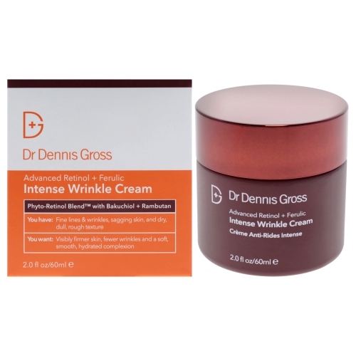 Advanced Retinol Plus Ferulic Intense Wrinkle Cream by Dr. Dennis Gross for Unisex - 2 oz Cream