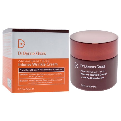 Advanced Retinol Plus Ferulic Intense Wrinkle Cream by Dr. Dennis Gross for Unisex - 2 oz Cream