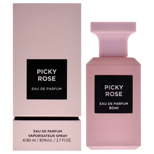 FRAGRANCE WORLD  Picky Rose By for Women - 2.7 OZ Edp Spray