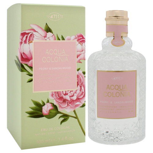 4711 Acqua Colonia Peony and Sandalwood by Muelhens for Unisex - 3.4 oz EDC Spray