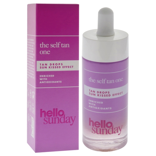 The Self Tan One Drops by Hello Sunday for Unisex - 1.1 oz Serum