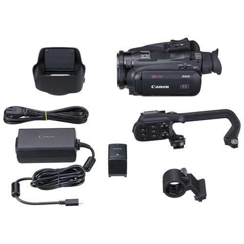Caméscope professionnel UHD 4K à mémoire flash SD XA65 de Canon