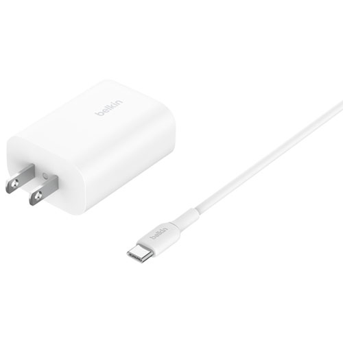 Belkin BoostCharge 3-in-1 15W Qi2 Magnetic Wireless Charging Stand (WIZ029ttWH) - White