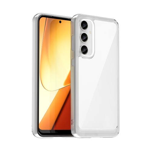 XCRS Slim Shockproof Crystal Acrylic Cover with Complete overall Protection, bumper and reinforced edges case for Samsung Galaxy S24 FE