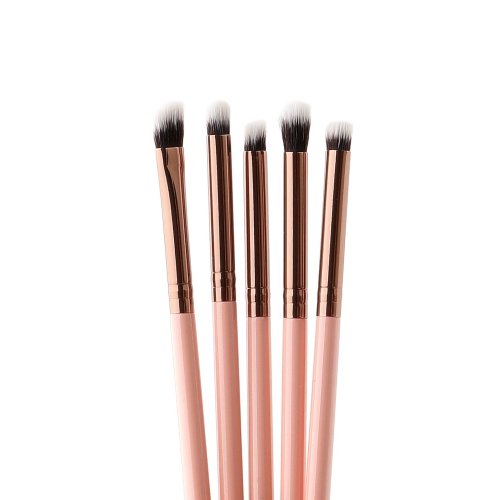 Luxie Beauty - Mini Detail Eye Brush Set - Rose Gold