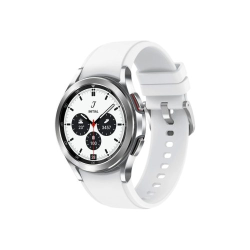 Open Box - Samsung Galaxy Watch4 Classic 42mm Smartwatch with Heart Rate Monitor - Silver