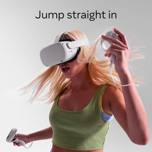 Meta Quest 2 256GB VR Headset with Touch Controllers by META - Refurbished condition - Image 4