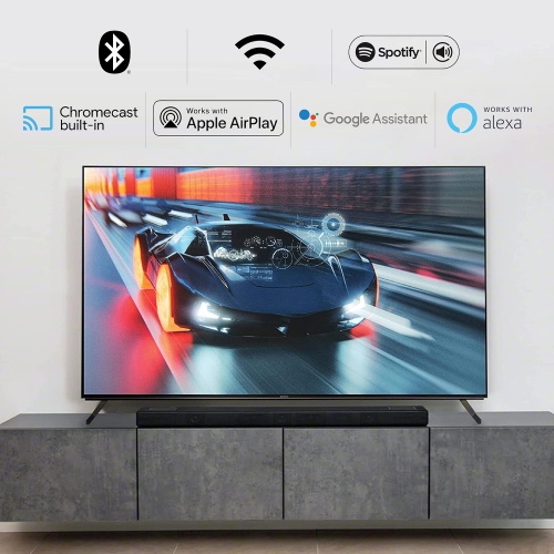 Barre de son 5,1 2 canaux HT-A5000 de Sony avec haut-parleur d'extrêmes graves intégré comme neuve