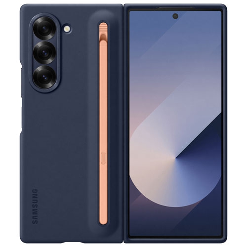 Samsung Slim S Pen Grip Case for Galaxy Z Fold6 - Navy by SAMSUNG - Open Box condition - CA$89.99