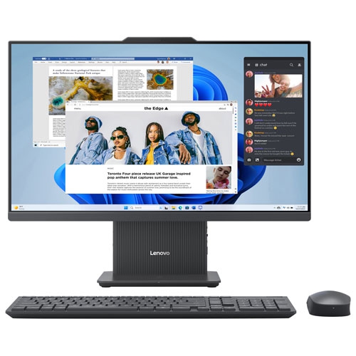 Image 1 de 1.. Boîte ouverte - ordinateur de bureau Ideacentre AIO 3 de Lenovo - Gris Luna