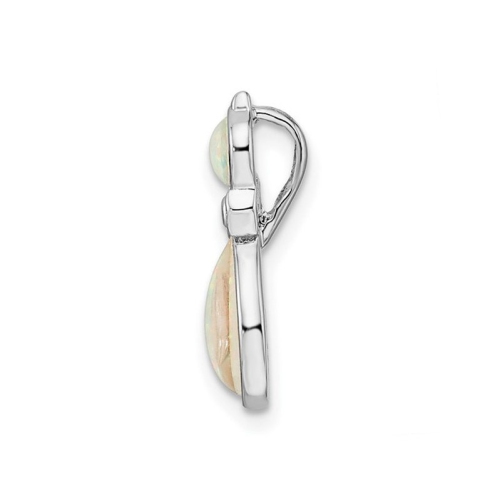 UPC: 709904068429 - Lab Created Opal Cat Pendant Necklace in Sterling Silver with Chain