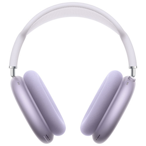Image 1 de 3.. Boîte ouverte - Casque d'écoute Bluetooth à suppression du bruit AirPods Max d'Apple - Violet