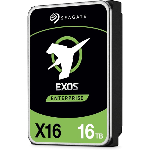 16TB Exos X16 SATA 6Gb/s 7200RPM 3.5" Enterprise HDD — ST16000NM001G