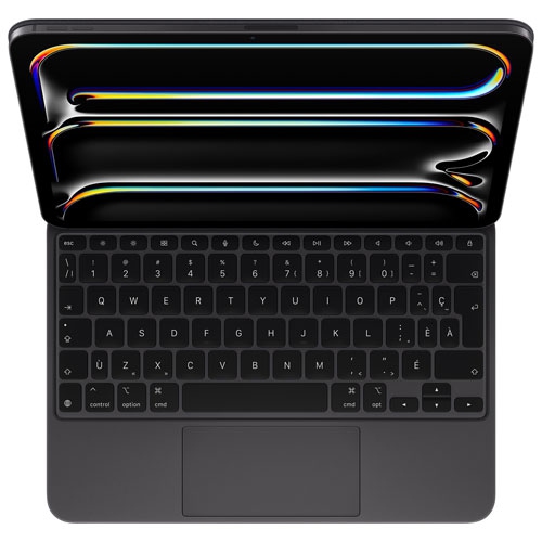Apple Magic Keyboard for iPad Pro 11" (M4) - Black - French by APPLE - Refurbished condition - Image 3