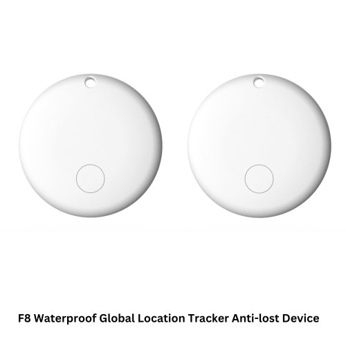 2 Pack-SNESH Waterproof Global Location Tracker Anti-lost Device(White)(White)