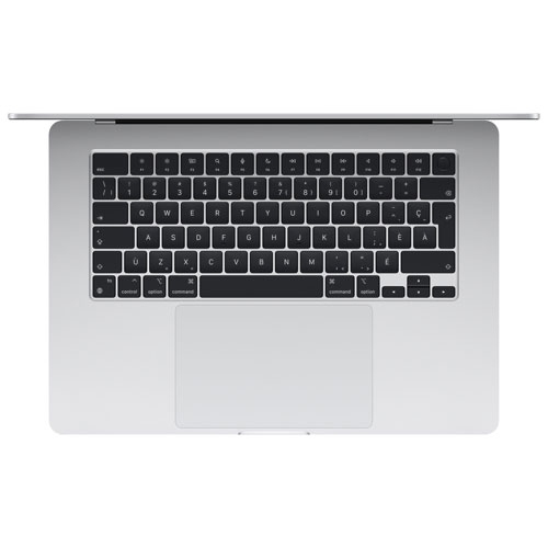 Refurbished - Apple MacBook Air 15" w/ Touch ID (2024) - Silver (Apple M3 Chip / 256GB SSD / 8GB RAM) French