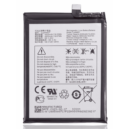 Replacement Battery Compatible For TCL 40XE