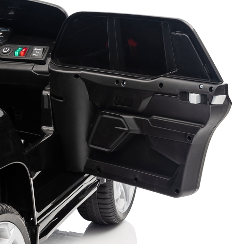 Qaba 12V Electric Car for Kids, Chevrolet Silverado Licensed Ride on Car with Back Storage, Remote, Spring Suspensions, Soft Start, Convenient