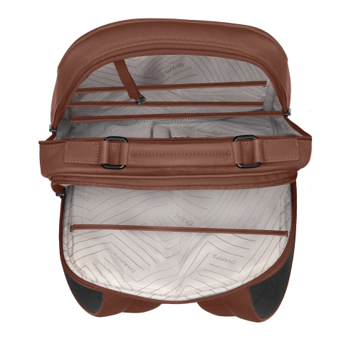 Collection Onyx : sac à dos compact en cuir