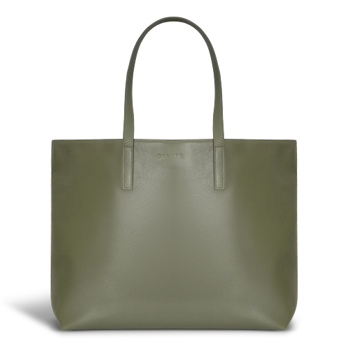 Onyx Collection - Leather Open Tote