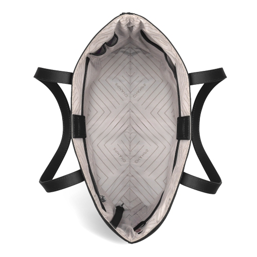 Collection Onyx – Sac fourre-tout vertical en cuir