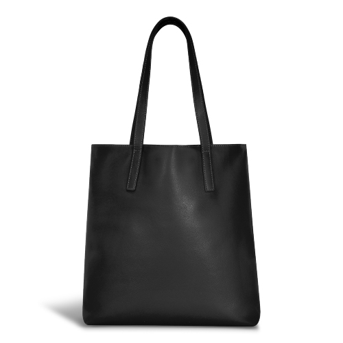 Collection Onyx – Sac fourre-tout vertical en cuir