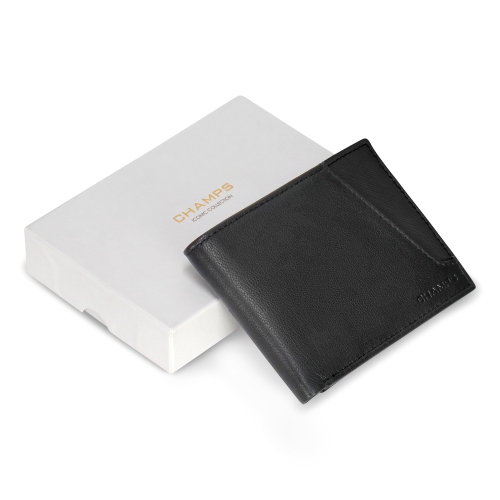 Iconic Collection - Leather Bi-Fold Wallet