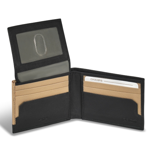 Iconic Collection - Leather Top Wing Wallet