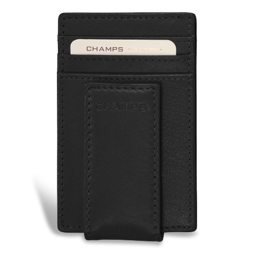 Onyx Collection - Leather Mag Card Case